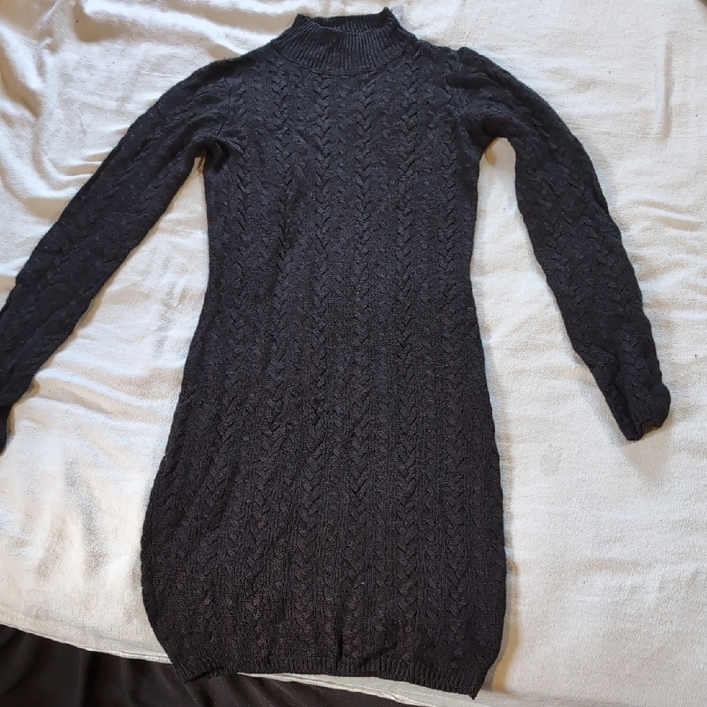 NOBO Black Knit Sweater Dress
